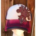 Olive & Pique NWT Rhinestone Fleur de Lis RED WHITE and BLUE Baseball Hat  eb-29132219